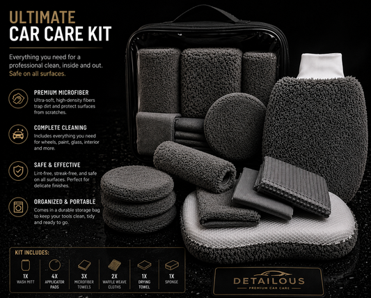 Detailous™ Ultimate Car Care Kit – Premium 11PCS Detailing Set